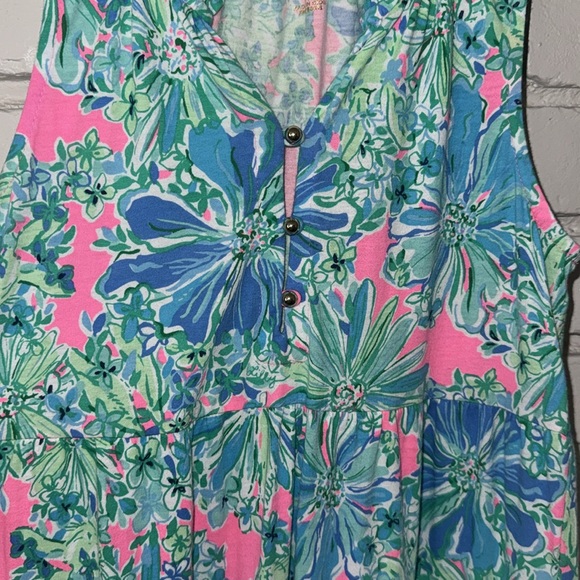 Lilly Pulitzer girls Mini Malone maxi dress size L(10-12) worn once. - Picture 6 of 6